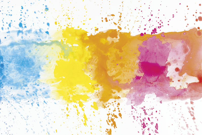 Covoare de vinil modern stropire acuarelă - TenStickers