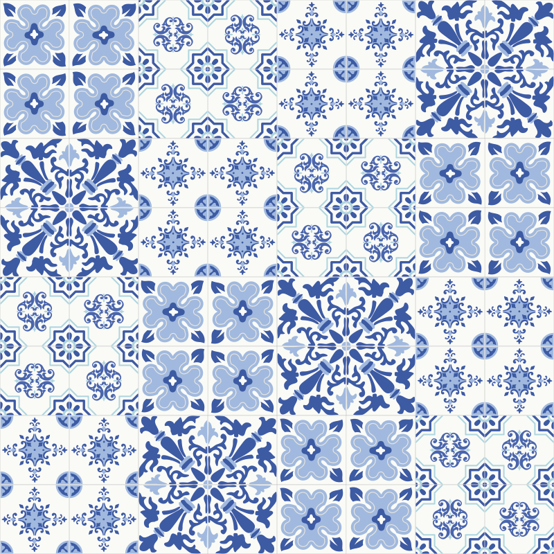 Covoare de sufragerie din lemn de vinil uimitoare - TenStickers