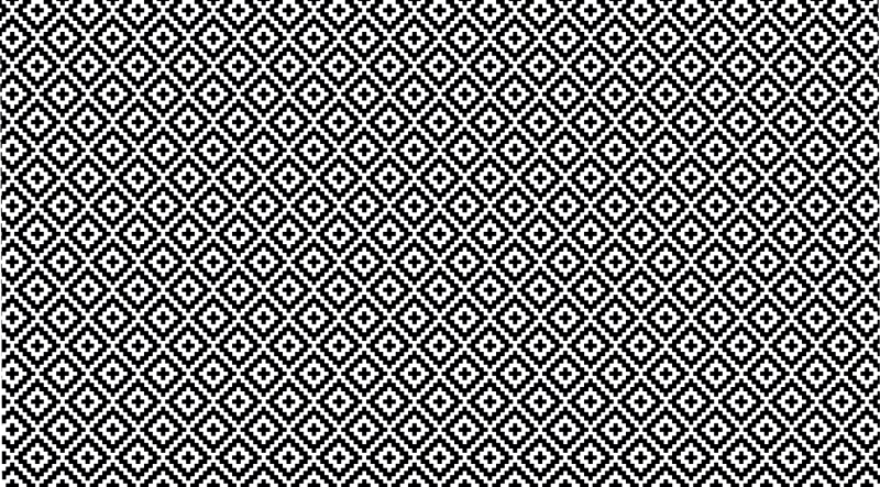 Covor de vinil geometric pătrat tribal - TenStickers