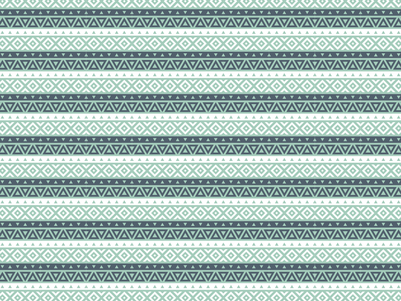 Covor de vinil cu dungi etnice albastre - TenStickers