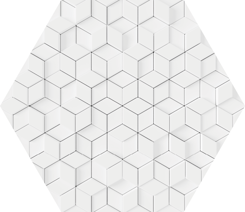 Covor vinilic efect geometric de relief - TenStickers