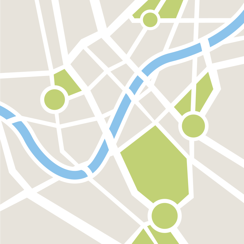 Covoare de vinil uimitoare drumuri orașe - TenStickers