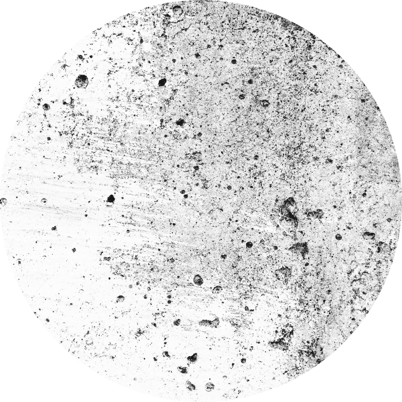 Covor vinil cu efect de ciment rotund superlativ - TenStickers