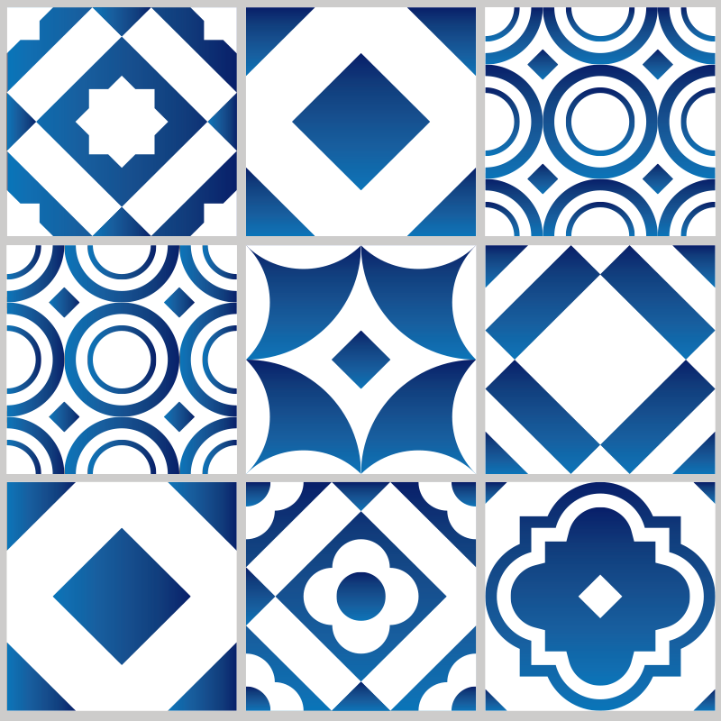 Gresie eleganta tapet de bucatarie vinil - TenStickers