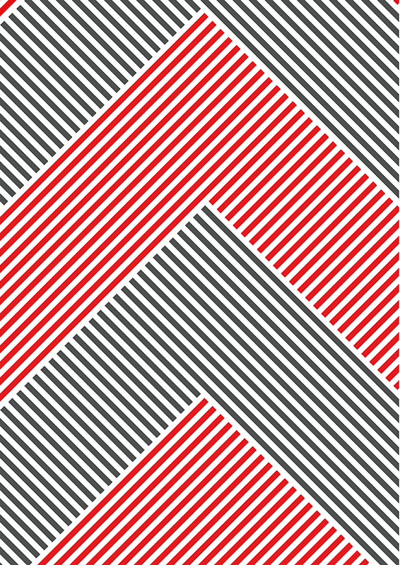 Covor modern cu linii colorate covor modern de vinil - TenStickers