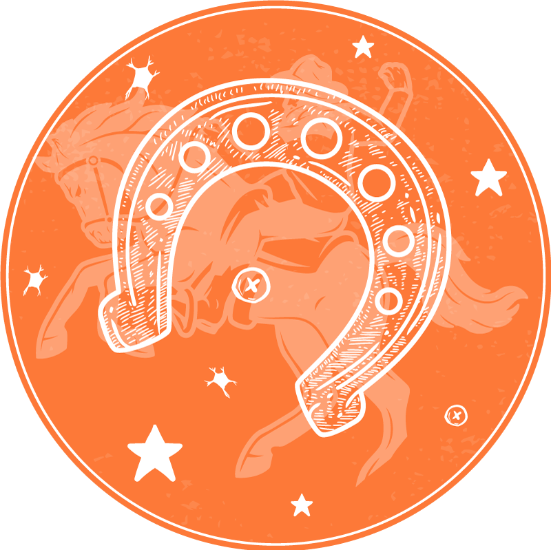 Covor vinil pentru copii în stil de potcoavă - TenStickers