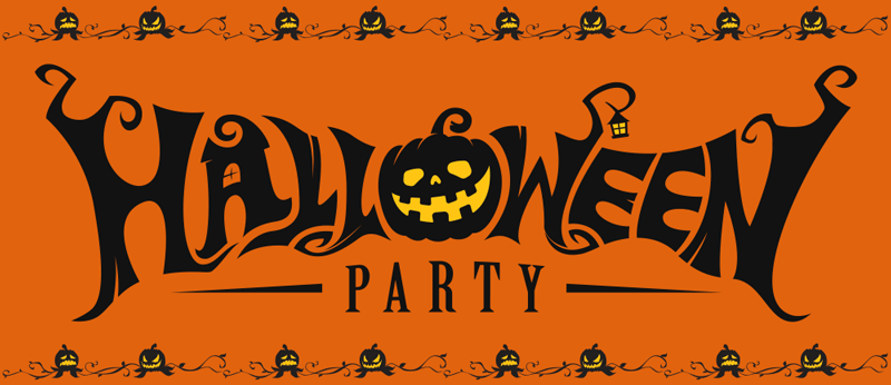 Covor de vinil Halloween decor festivitate de halloween - TenStickers