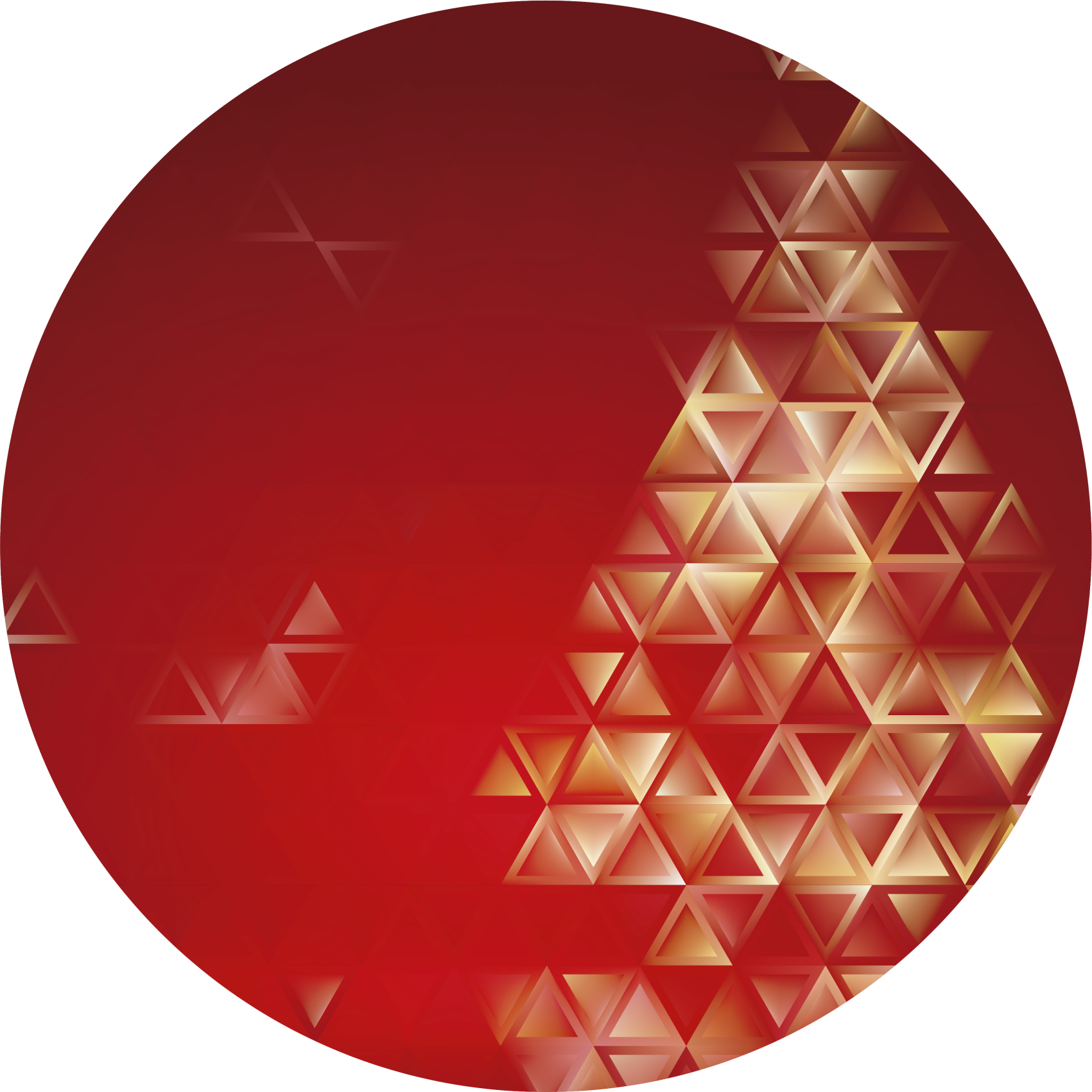 Covor de vinil geometric sferă ombre geometrică - TenStickers