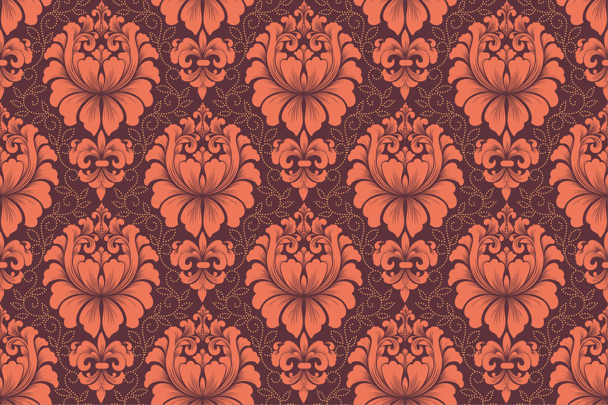 Covor vinil mandala simetrie ornamentată - TenStickers