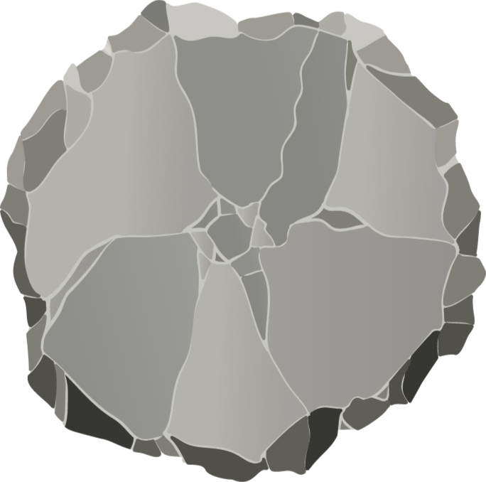 Textura covorului de vinil diferite pietre piatră - TenStickers