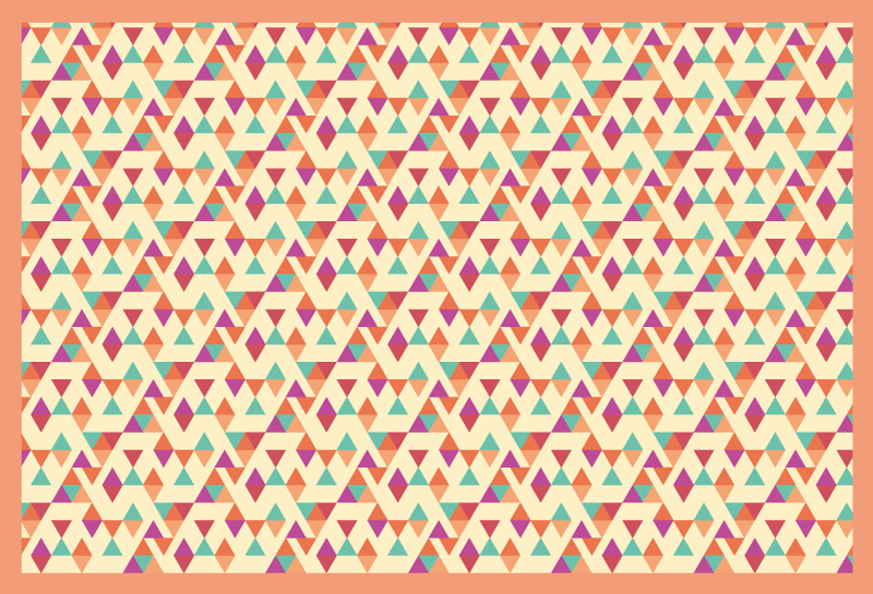 Covor de vinil mozaic alergător cu model mozaic - TenStickers