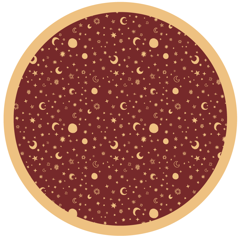 Covor roșu spălat pentru stele pentru copii - TenStickers