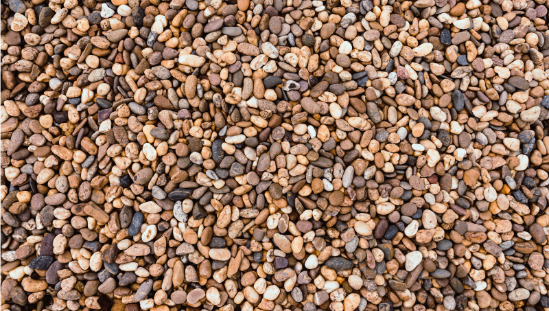 Pietricele de mare pardoseală din gresie - TenStickers