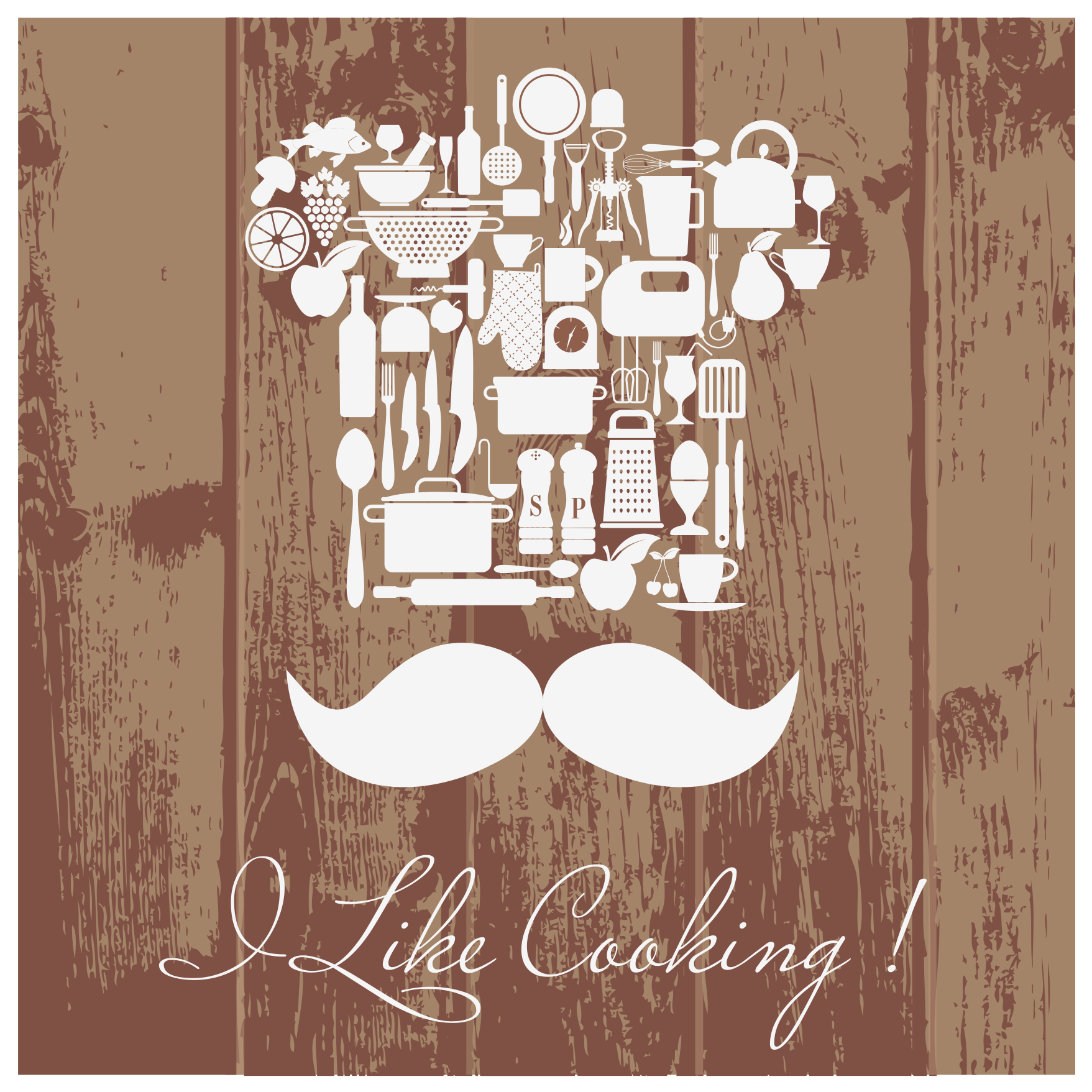 Îmi place să gătesc gresie - TenStickers