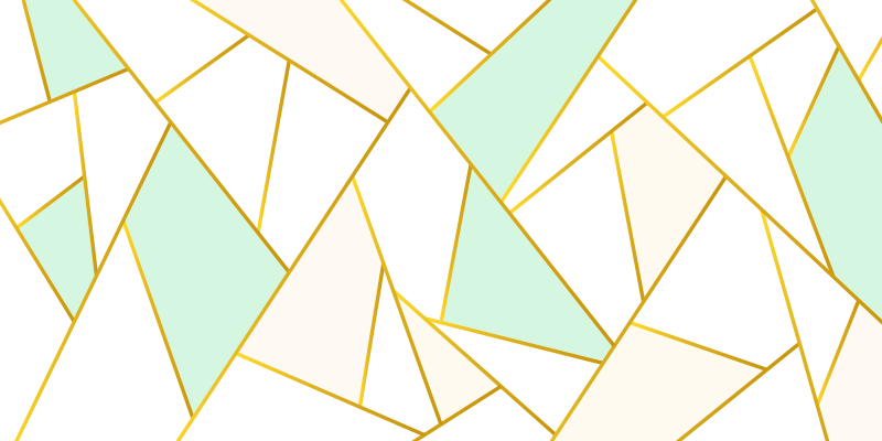 Covor de vinil geometric mozaic unghiular pastel - TenStickers