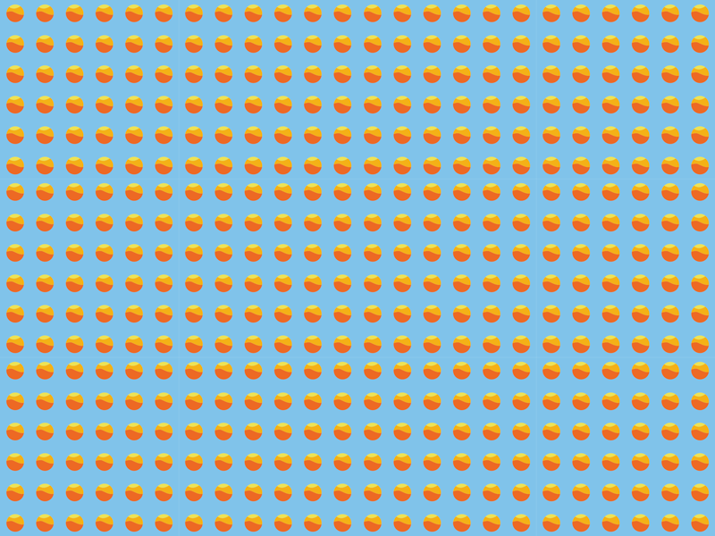 Covor vinil lemn model de portocale de soare - TenStickers