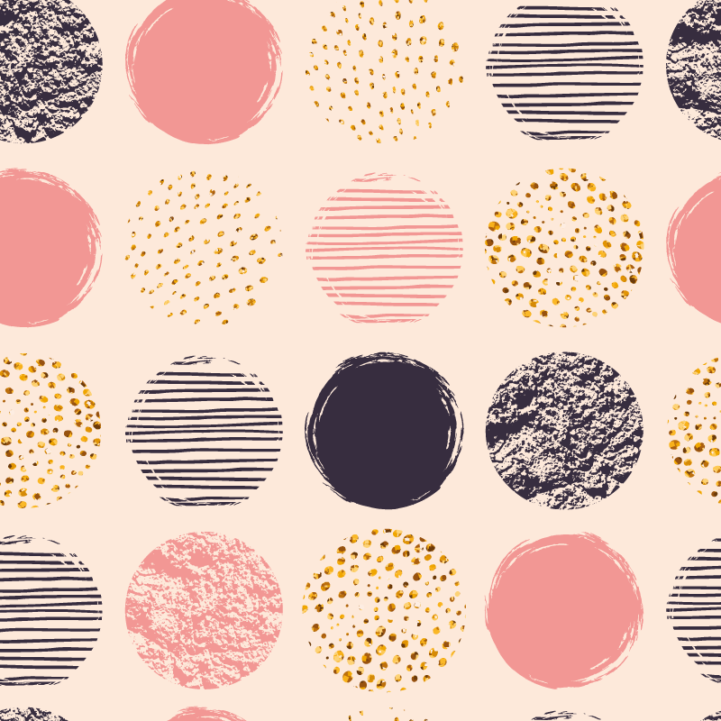 Covor colorat orbitează copii din vinil - TenStickers