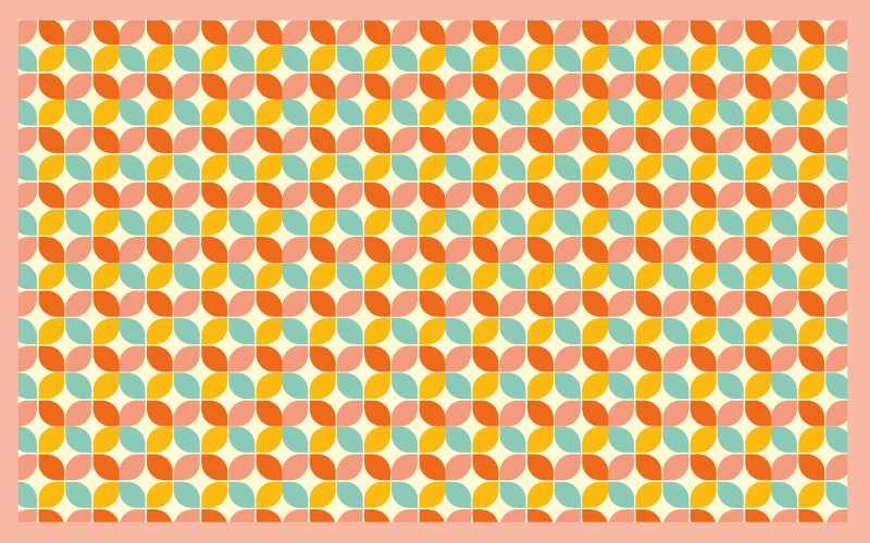 Covor de vinil geometric hexagoane geometrice - TenStickers