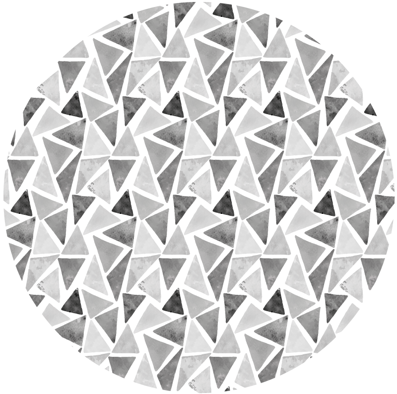 Cenușii tonuri gri triunghi geometrice vinil - TenStickers