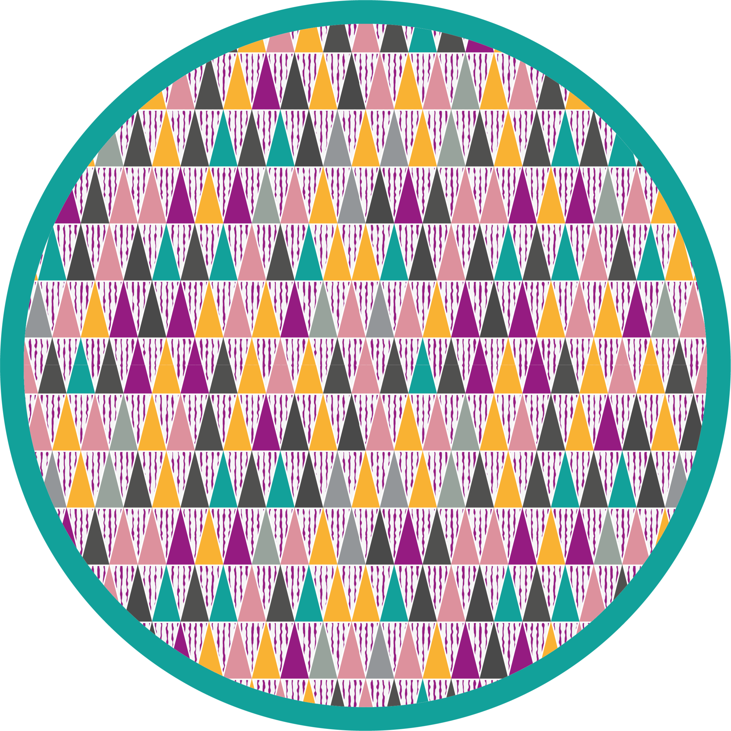 Covor scandinav intens culori nordice din vinil - TenStickers