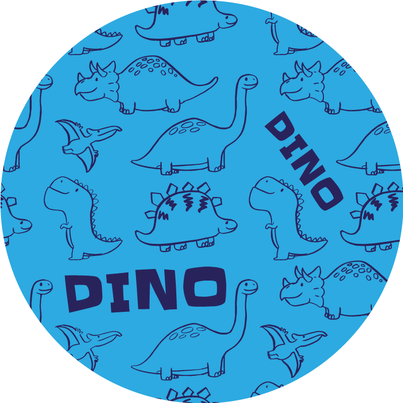 Alții covor de vinil tematică de dinozauri - TenStickers
