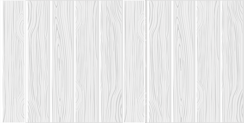 Covor alb de vinil de scândură de lemn - TenStickers