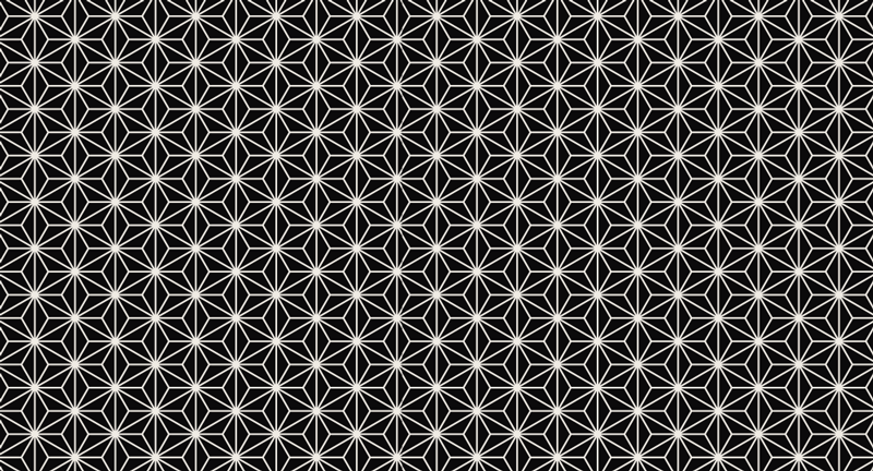 Covoare cu diamante geometrice alb-negru - TenStickers