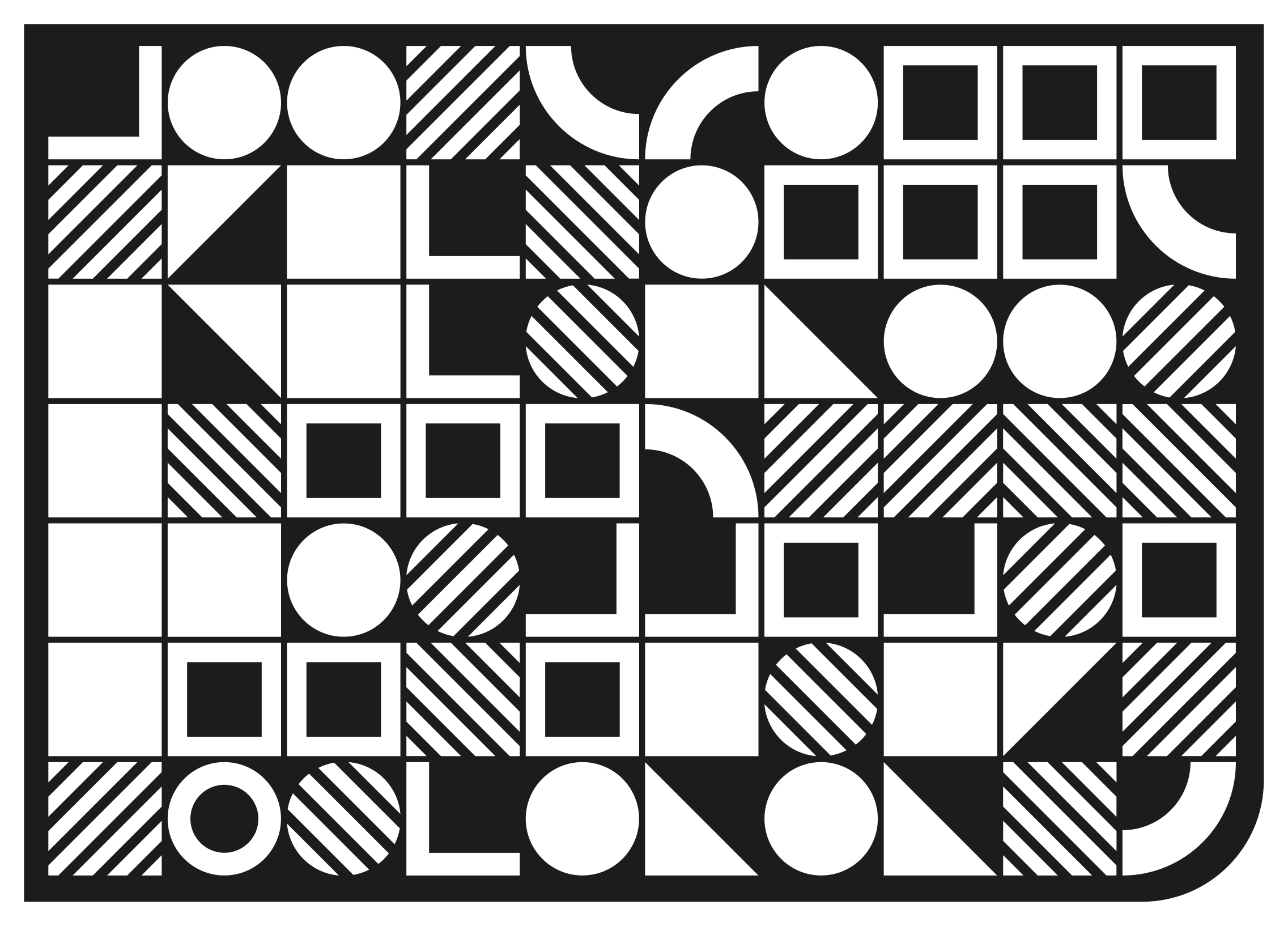 Covor modern cu design abstract - TenStickers