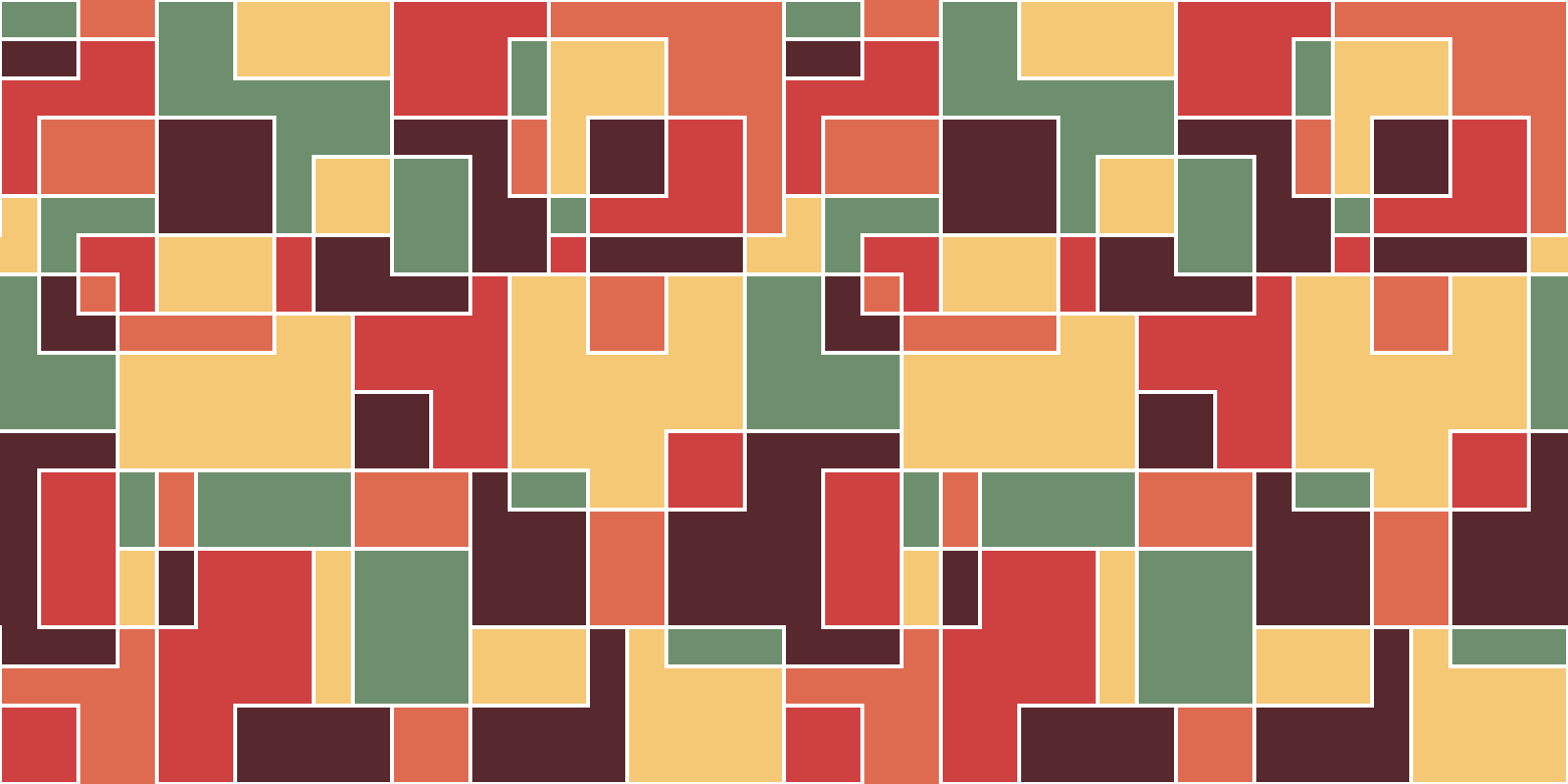 Covor de vinil geometric abstract colorat - TenStickers