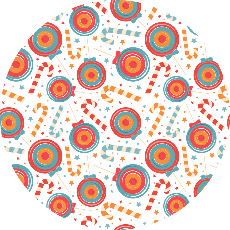 Covor de vinil jocuri imagini candyland - TenStickers