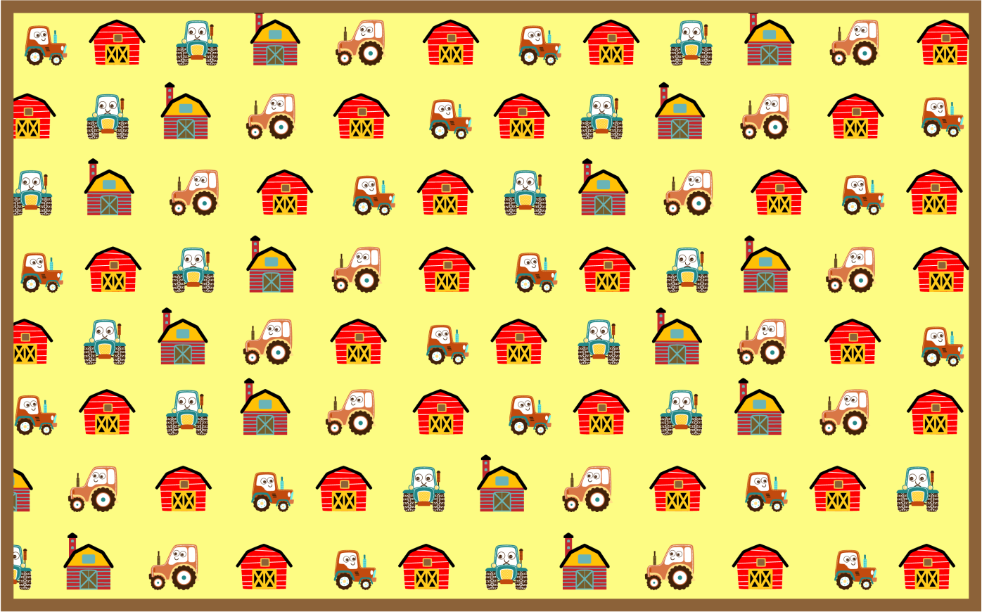 Covor de vinil pentru copii distracție în curte - TenStickers