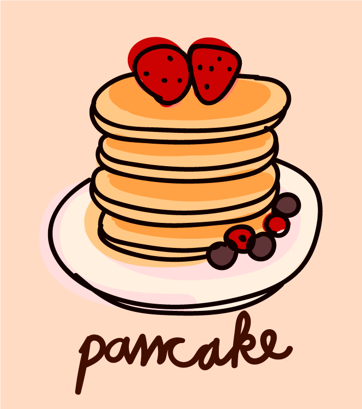 Covor de vinil pentru bucătărie clătite delicioase - TenStickers