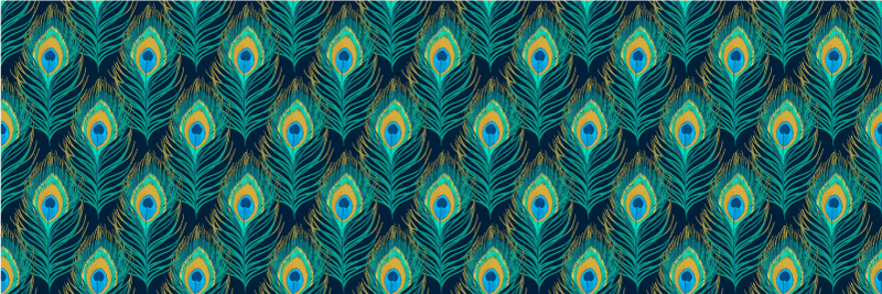 Covor din vinil cu imprimeu animal de pene - TenStickers