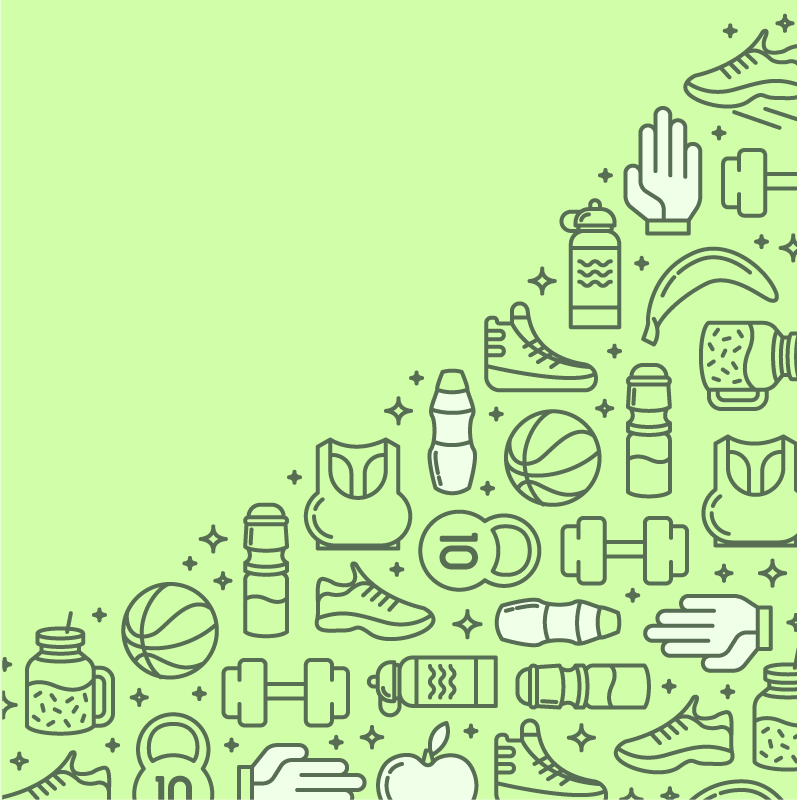 Alții covor de vinil accesorii de fitness - TenStickers