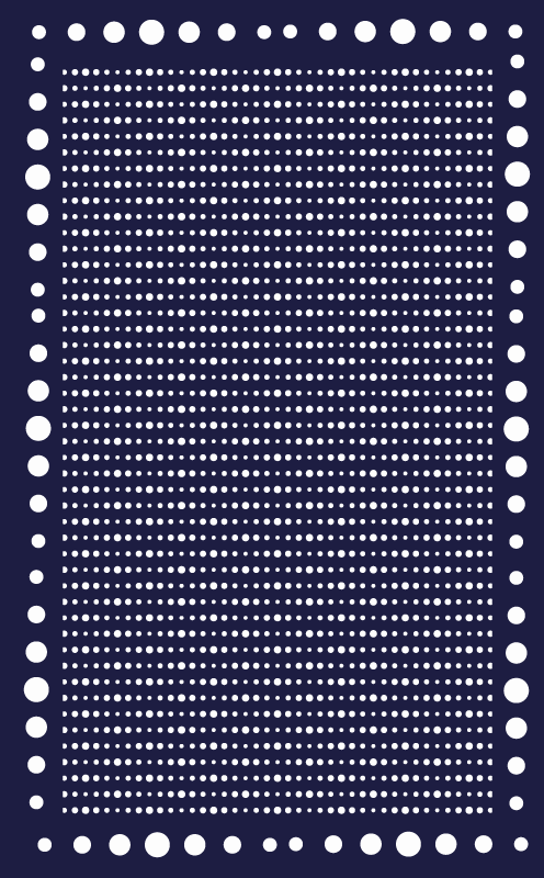 Covoare geometrice de vinil cu margine de buline - TenStickers