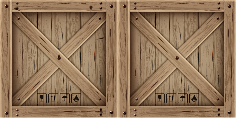 Efect material - covor din vinil efect carcasă din lemn - TenStickers