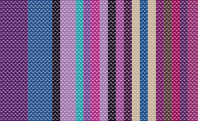 Nuanțe violet textură dungi covor - TenStickers