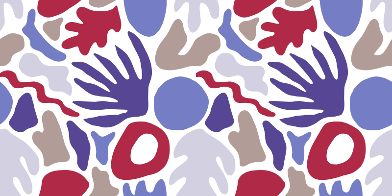 Covor vinil minimalist model de formă abstractă - TenStickers