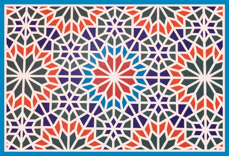 Faianță pentru covor cu mozaic - TenStickers