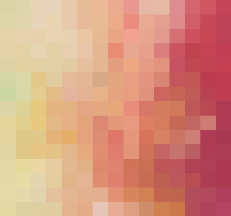 Covor mozaic pătrat multicolor din vinil - TenStickers