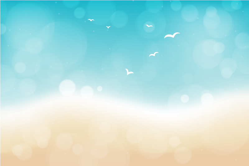 Covor de vinil natură cu efect de plajă - TenStickers