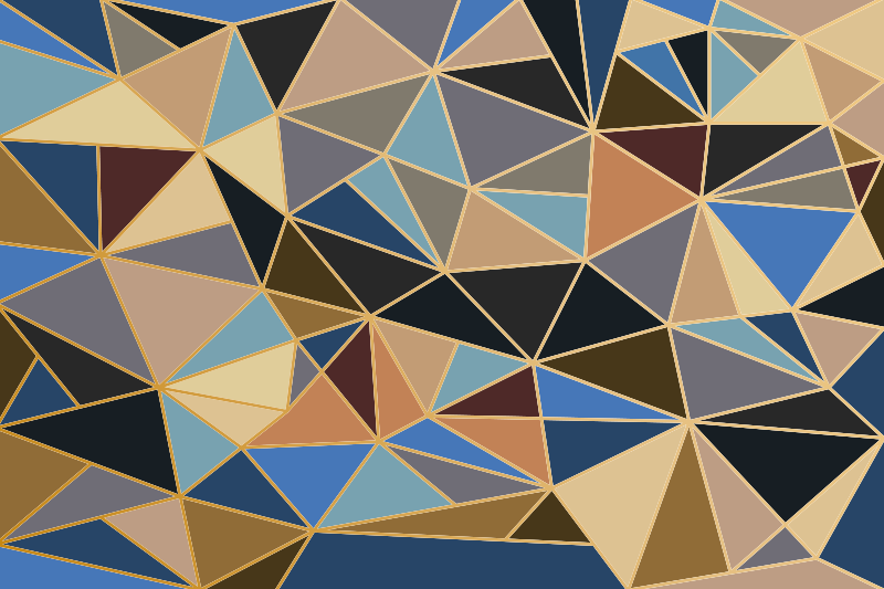 Gresie mozaic multicolor geometric - TenStickers