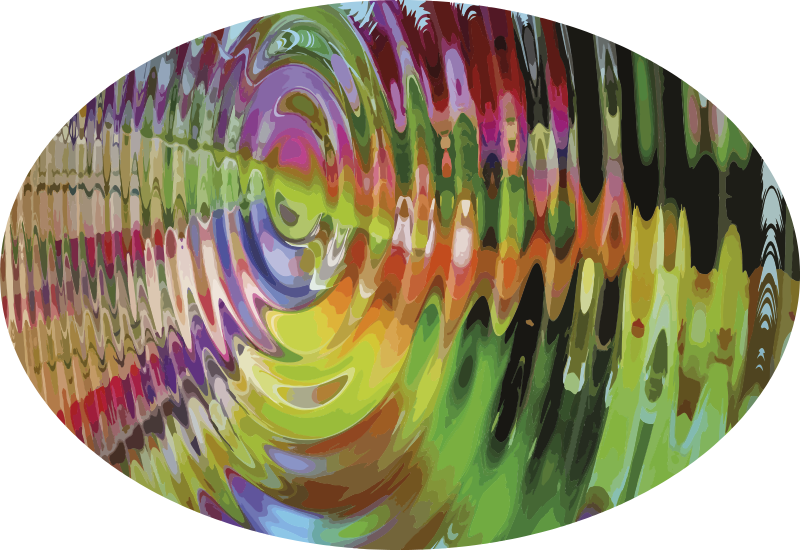 Covor modern multicolor concentric - TenStickers