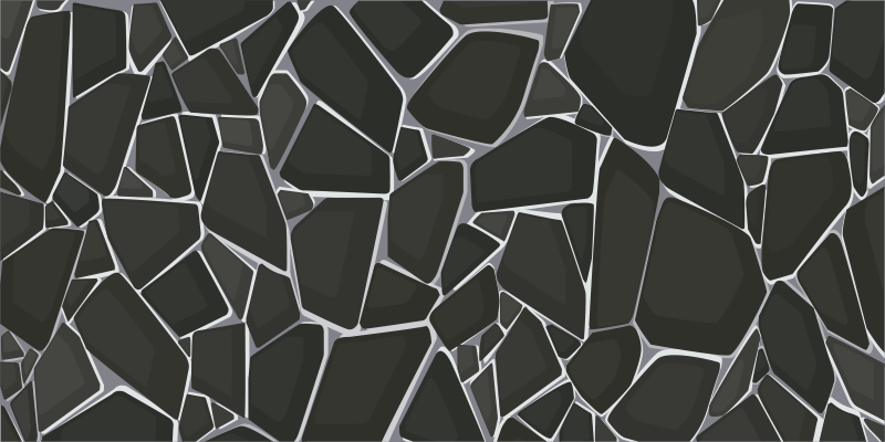 Covoare geometrice cu textură de beton gri - TenStickers