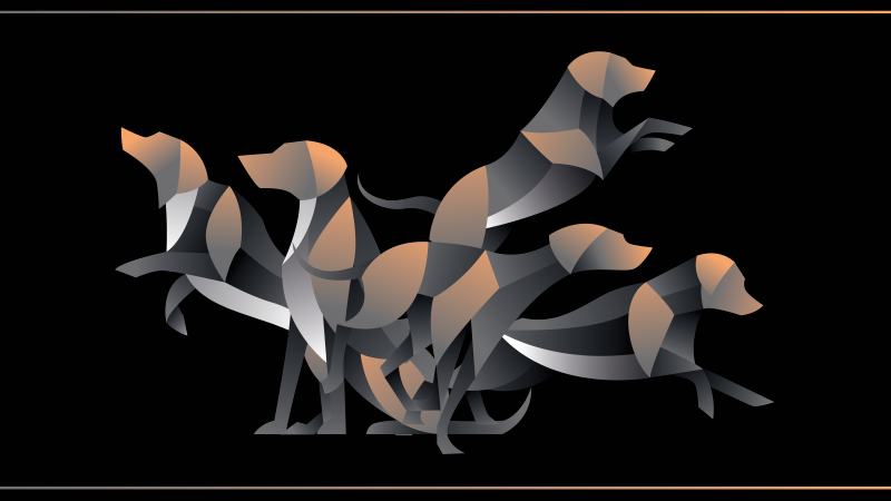 Labrador poziționează covorul pentru animale - TenStickers