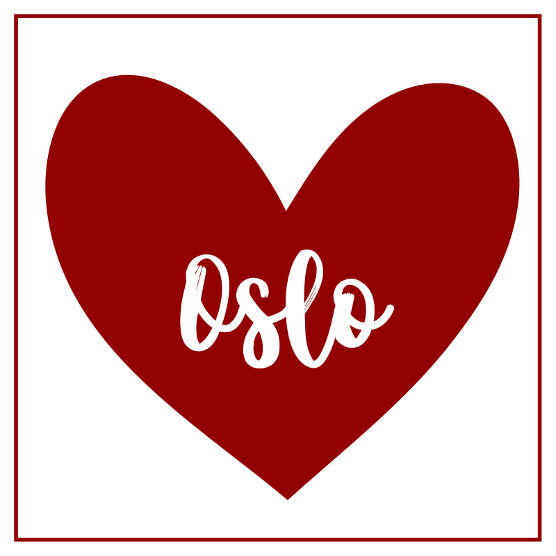 Covoare de vinil cu fraze inima oslo - TenStickers