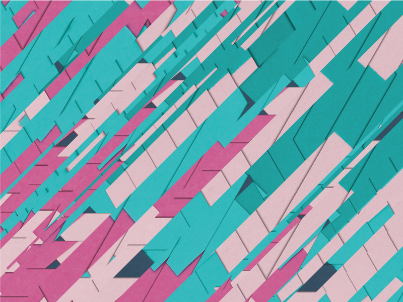 Arta moderna linii colorate covor modern din vinil - TenStickers