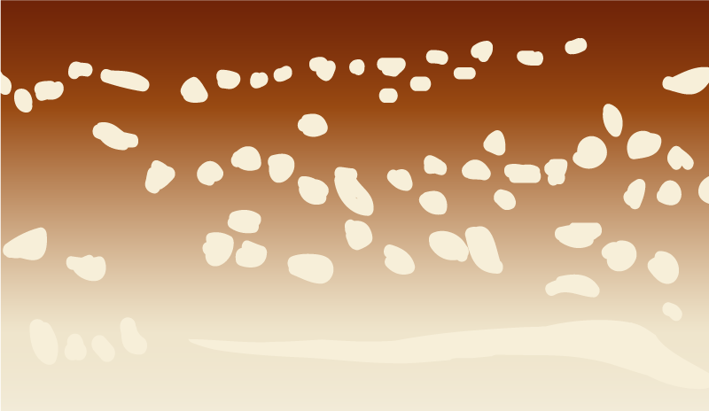 Covor de vinil efect de piatră alee maro - TenStickers