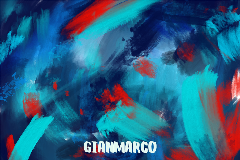 Culori și nume covor de vinil pentru adolescenți - TenStickers