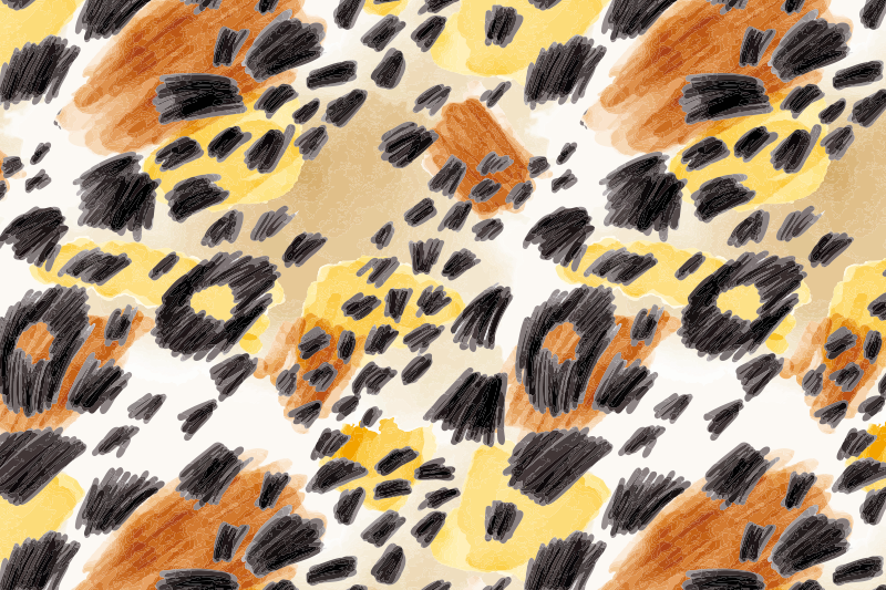 Covor vinil print animalier model elegant - TenStickers